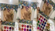 Oriana Salazar recording some little breasts and a very rosinha pussy