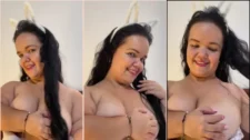 Naughty buceta of huge breasts, Petitte Dianiss wiggling